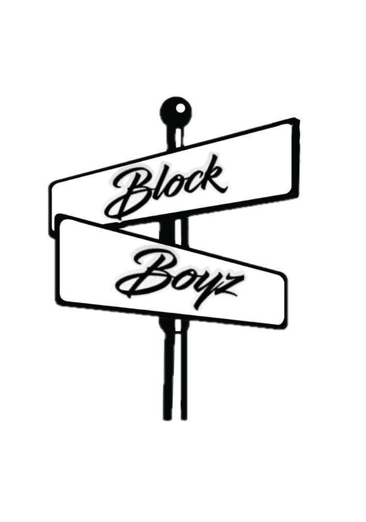 BLOCK BOYZ SIGN DECAL image 0