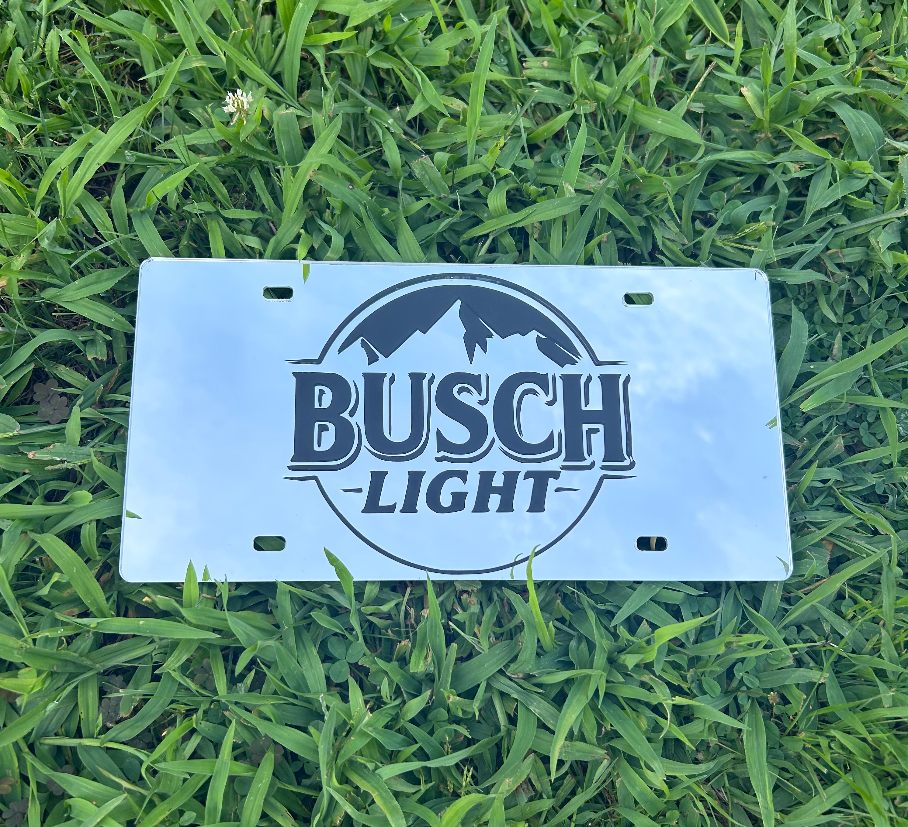 BUSCH  LICENSE PLATE image 0