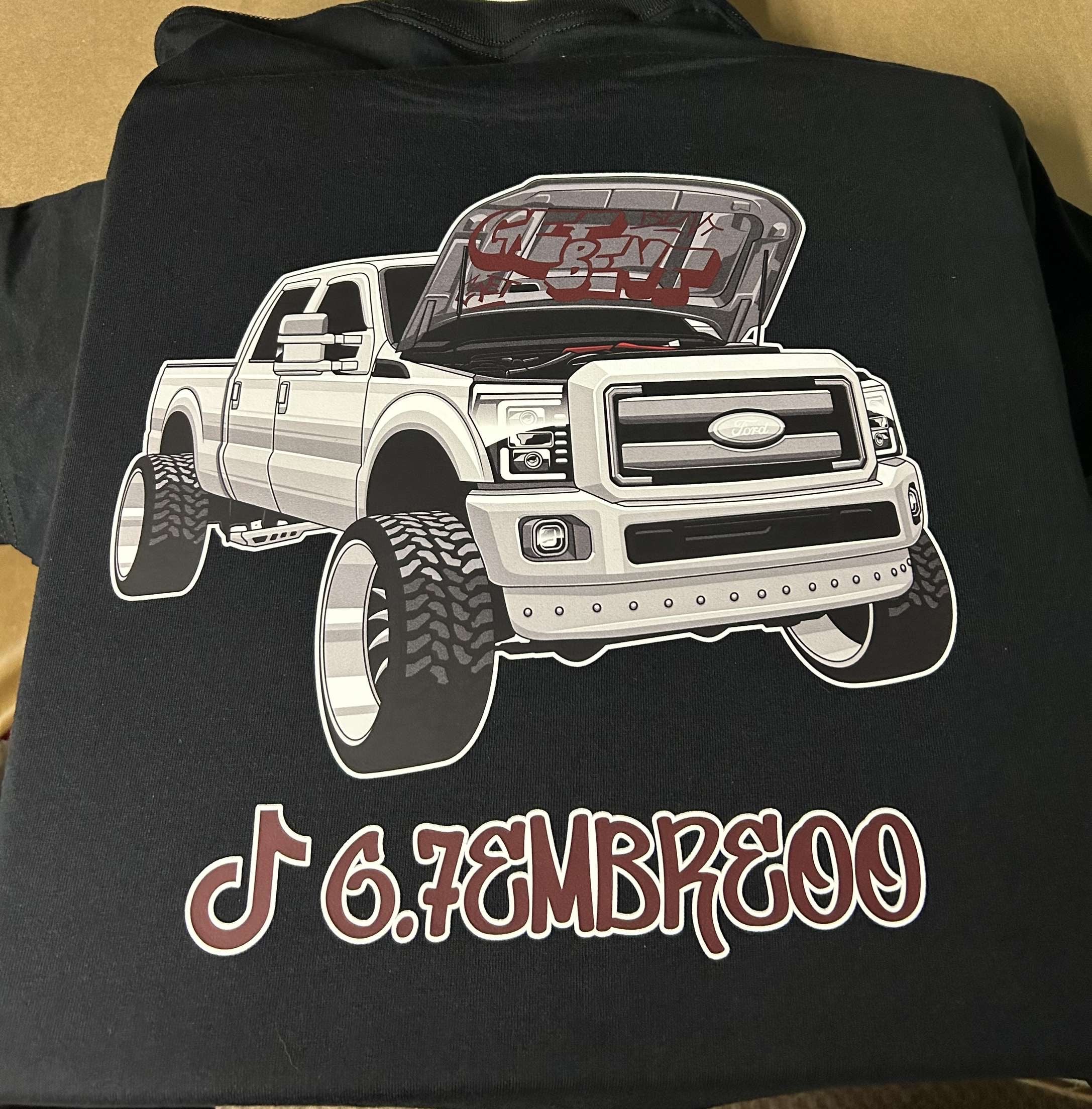 Custom Truck T-Shirt-Layout 7