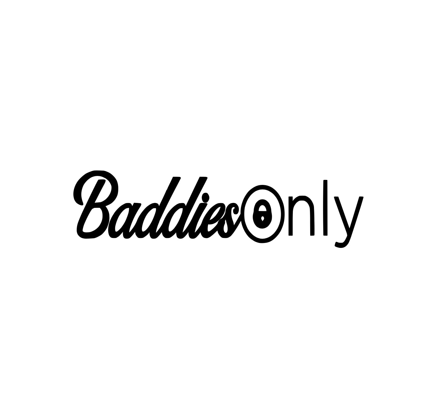 BADDIES ONLY DECAL image 0