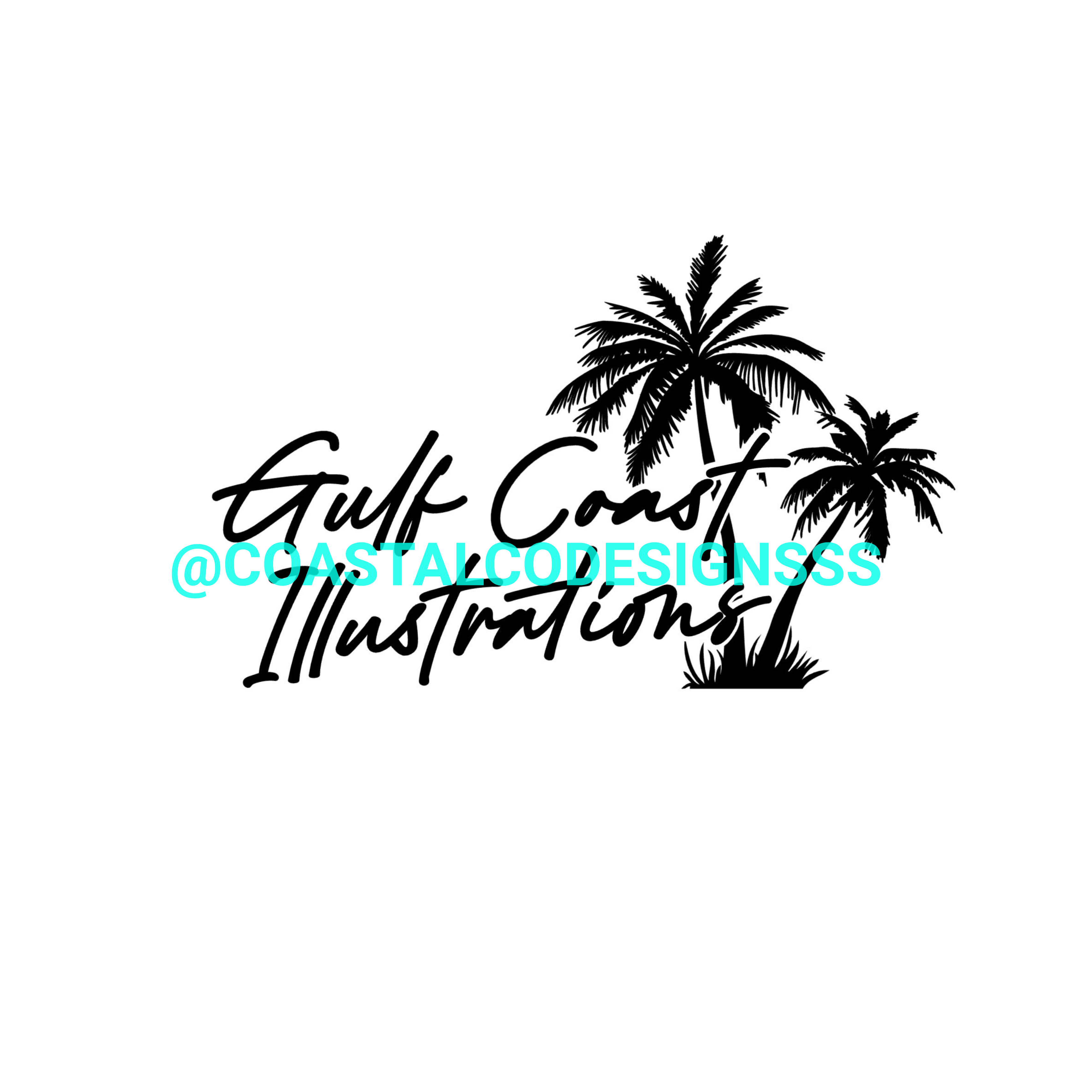 GULF COAST ILLUSTRATIONS DECAL 1 image 0