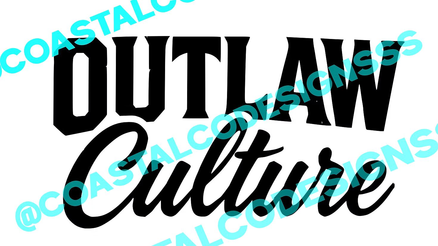 OUTLAW CULTURE DECAL