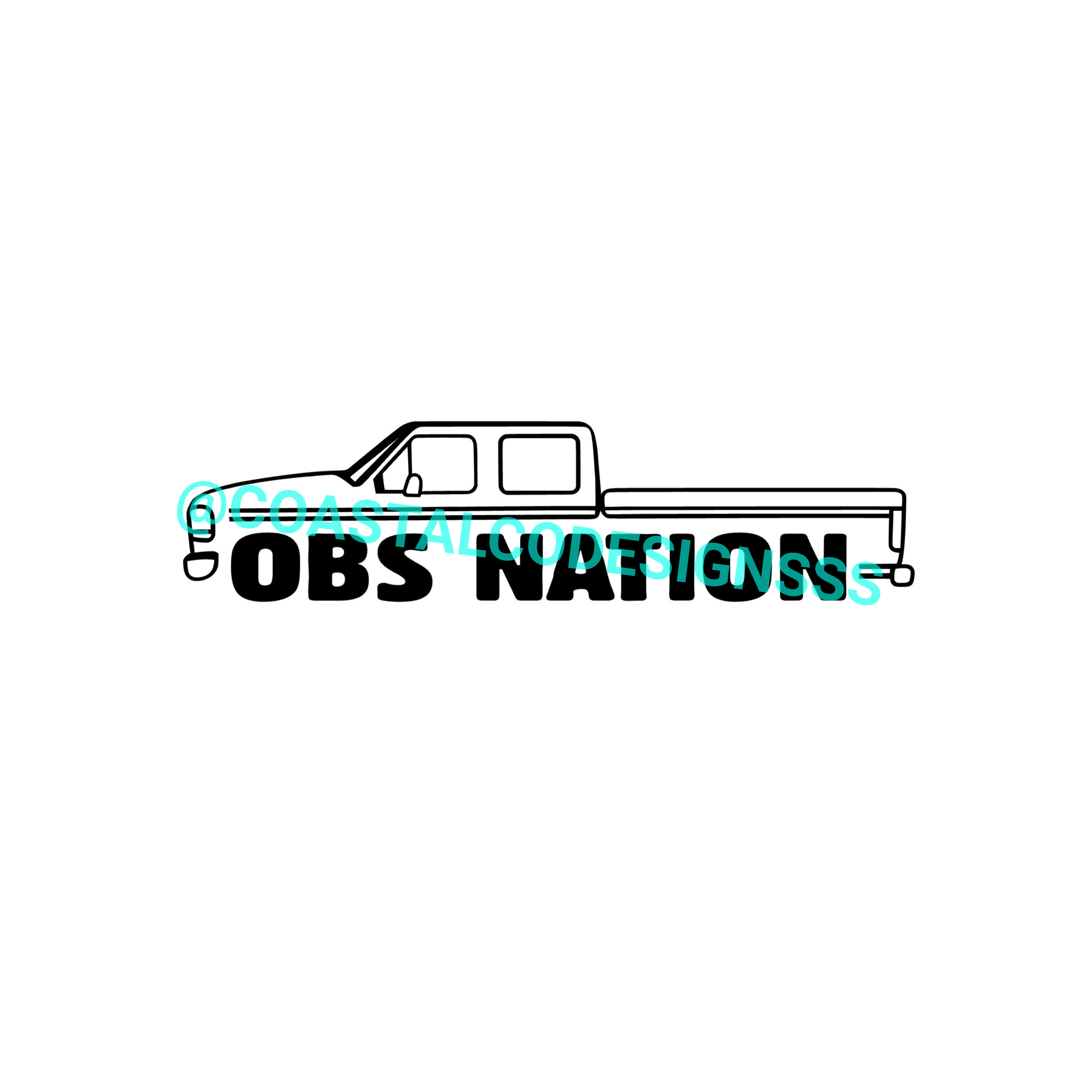 OBS NATION DECAL 1 image 0