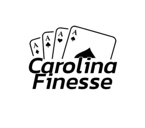 CAROLINA FINESSE CARDS DECAL image 0