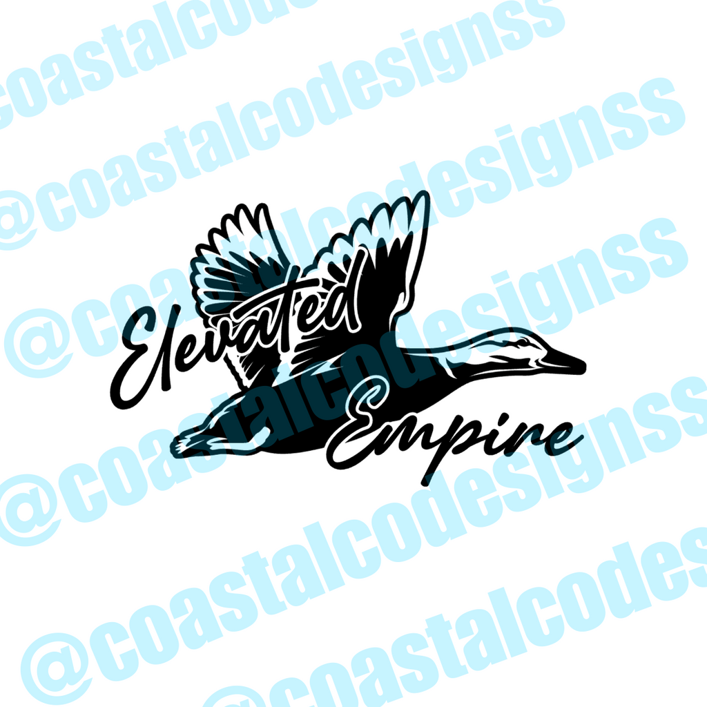 ELEVATED EMPIRE DUCK DECAL image 0