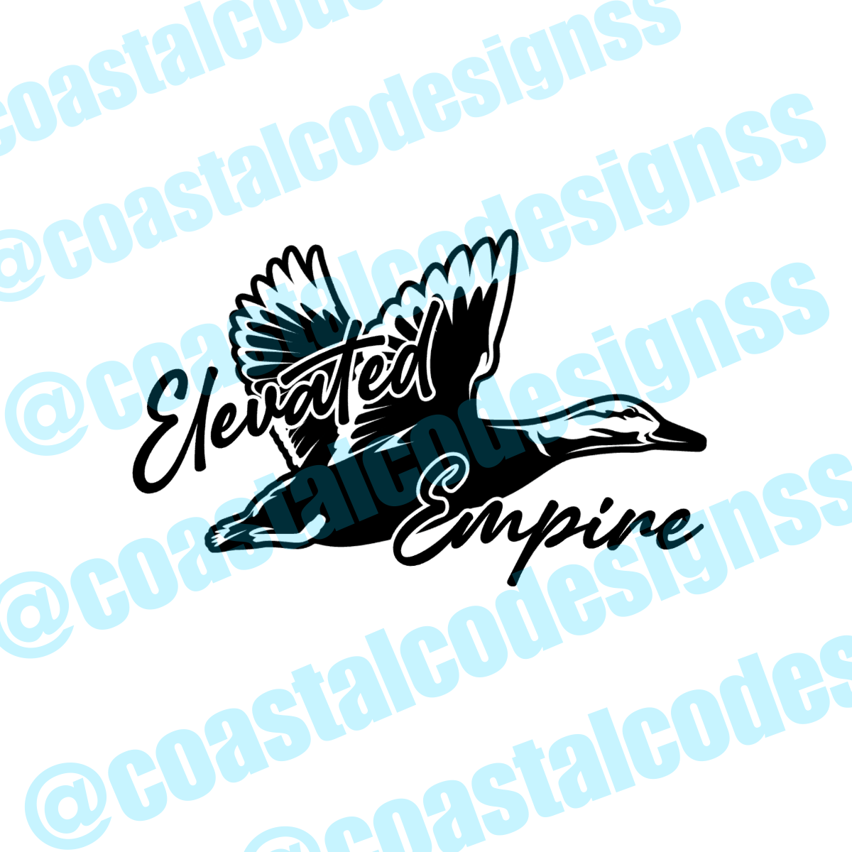ELEVATED EMPIRE DUCK DECAL image 0