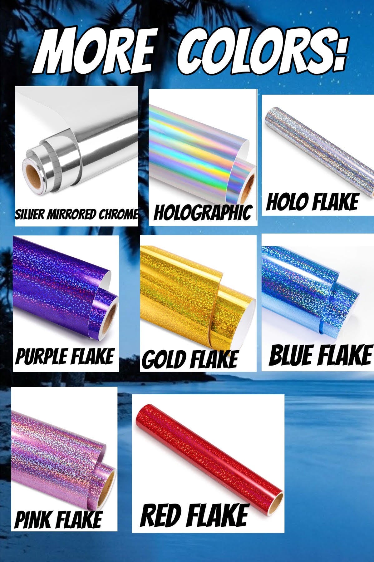 HIGH CLASS PALM DECAL image 2