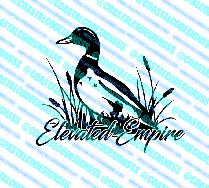 ELEVATED EMPIRE DUCK DECAL image 0