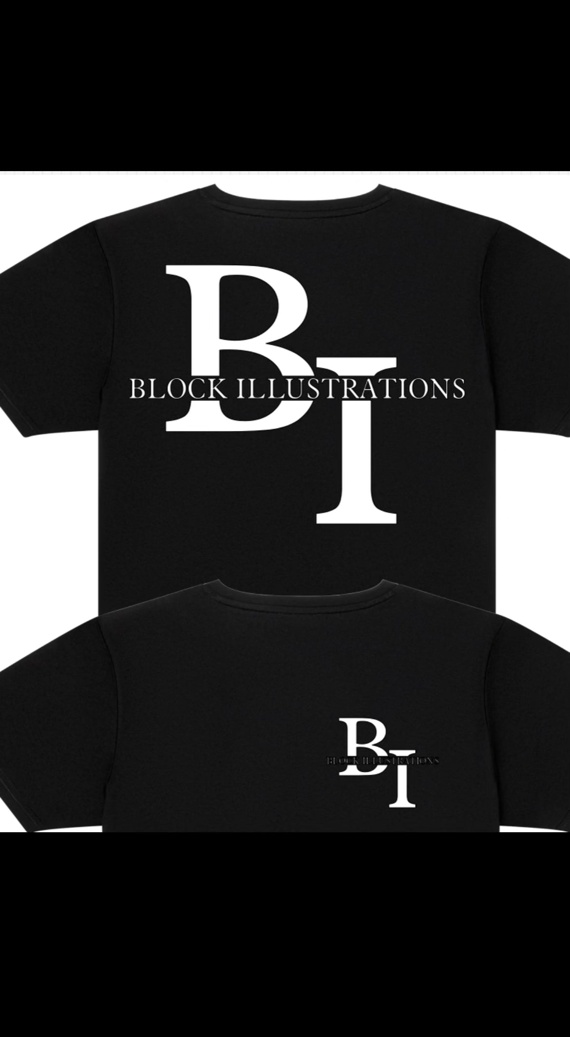 BLOCK ILLUSTRATIONS T SHIRT image 0