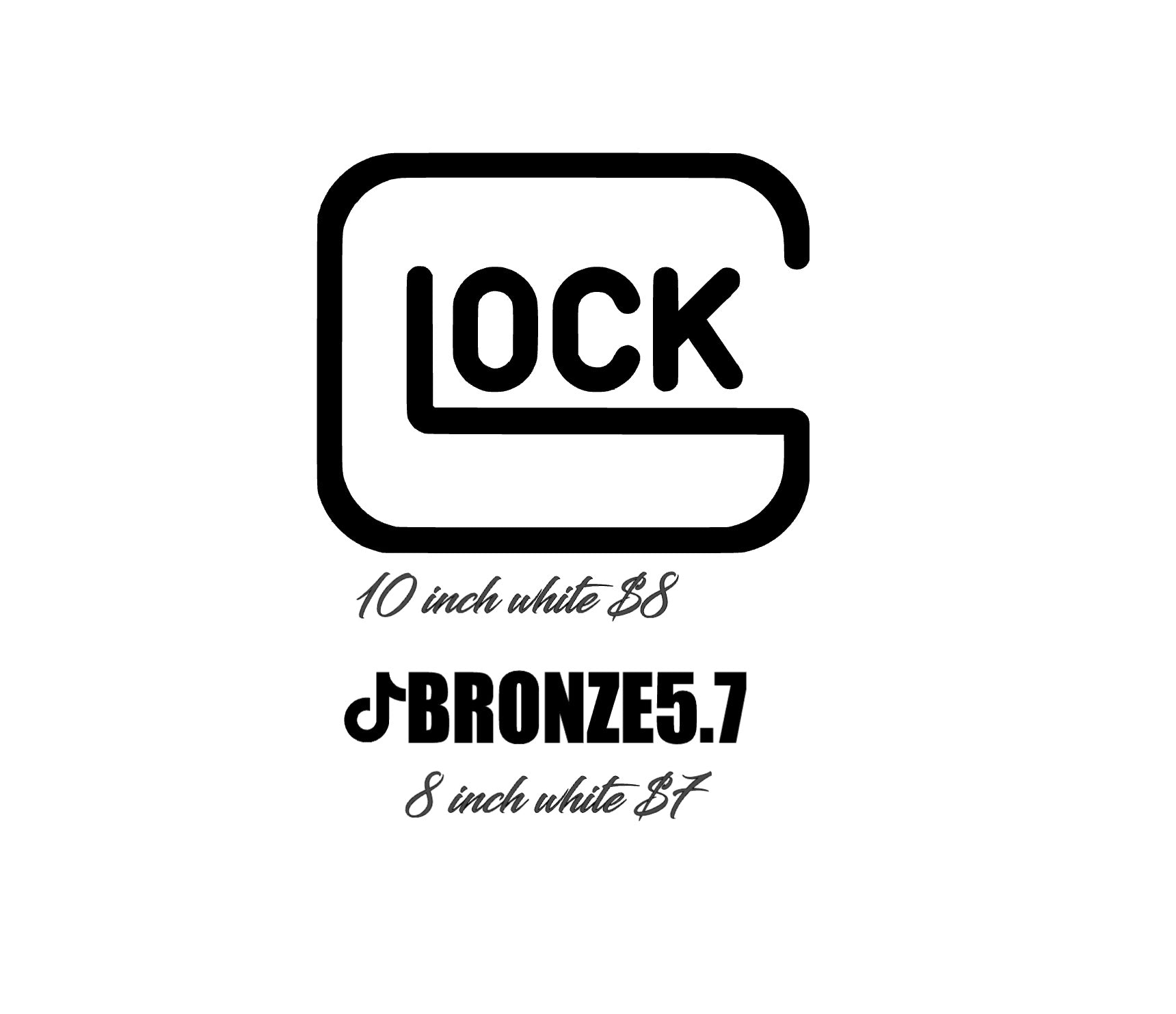 mckelvey (bronze5.7 & white glock) image 0