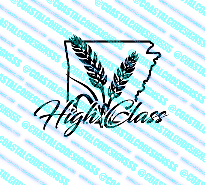 HIGH CLASS ARKANAS DECAL image 0