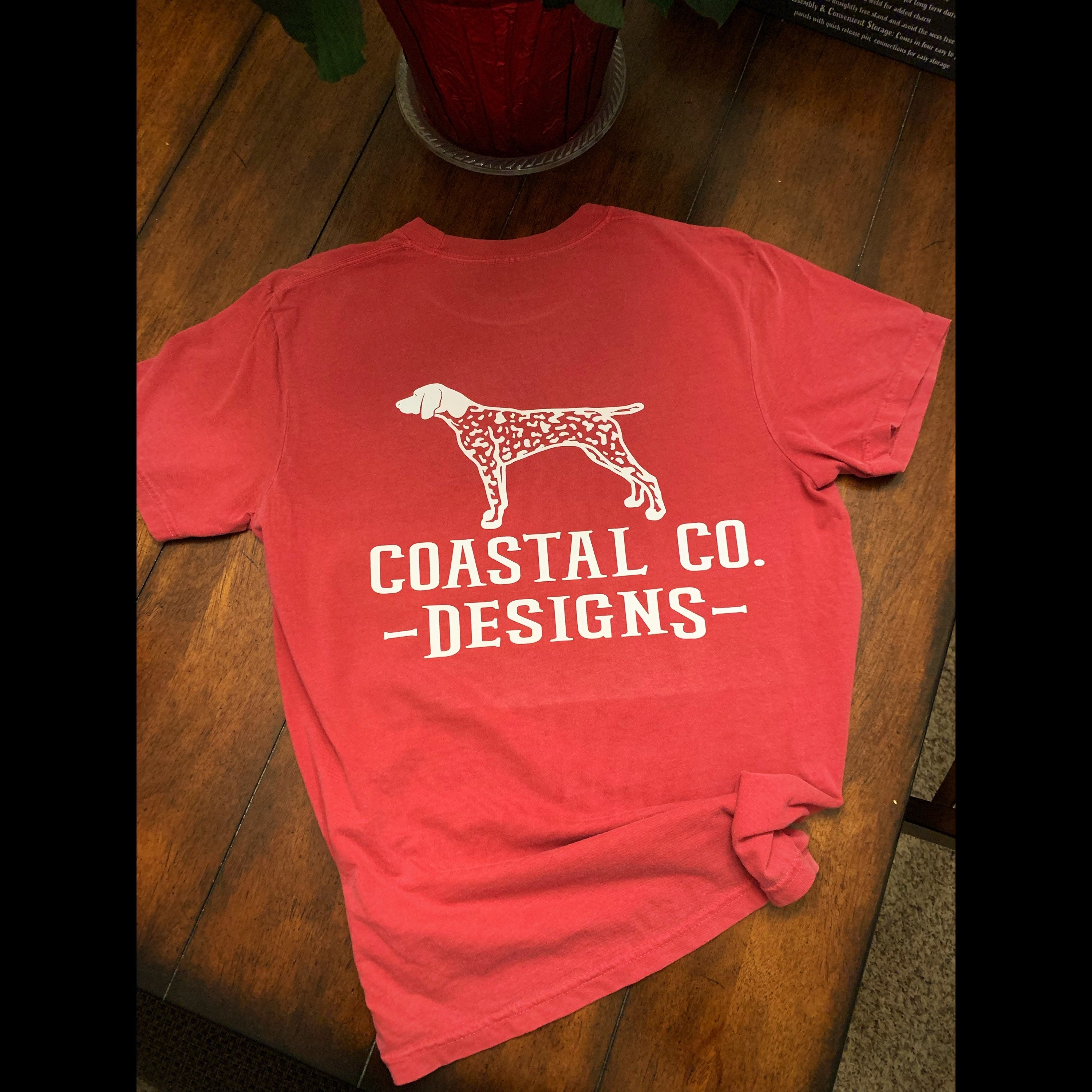 Coastal Co. Designs- Dog T Shirt  image 1