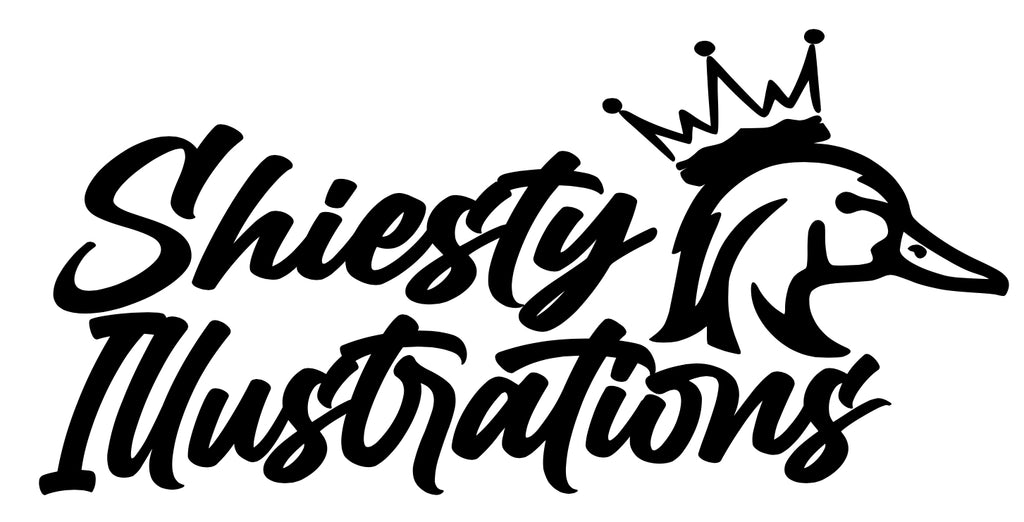 SHIESTY ILLUSTRATIONS DUCK DECAL image 0