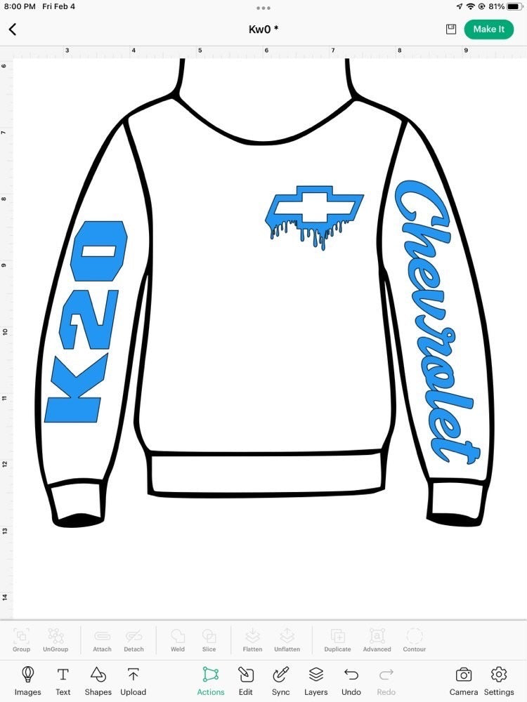 K20 Hoodie- Blk hoodie w/ blue lettering  image 0