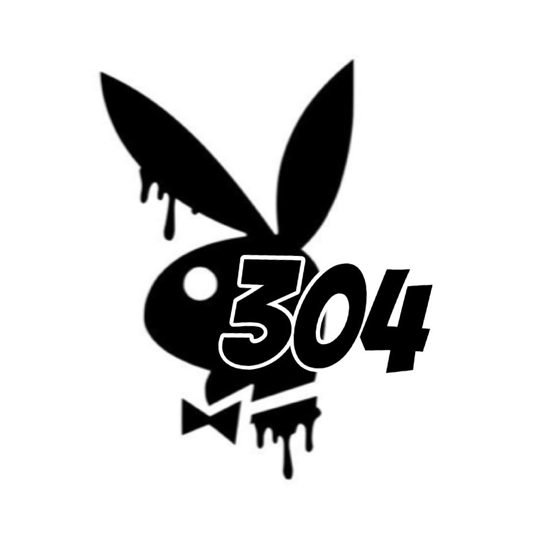 304 Bunny Decal image 0