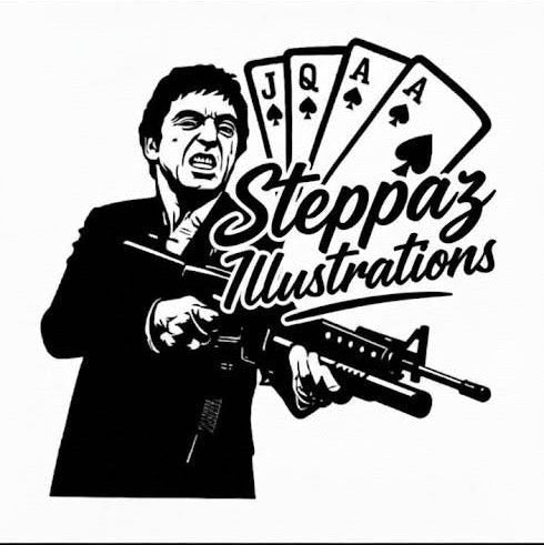 STEPPAZ ILLUSTRATIONS  DECAL