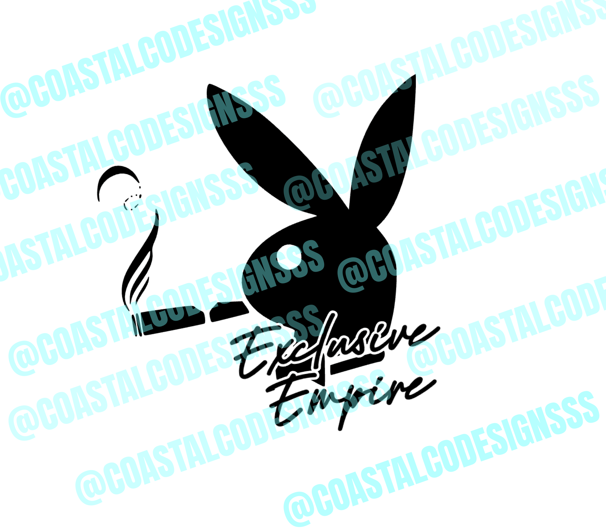 EXCLUSIVE EMPIRE BUNNY DECAL image 0