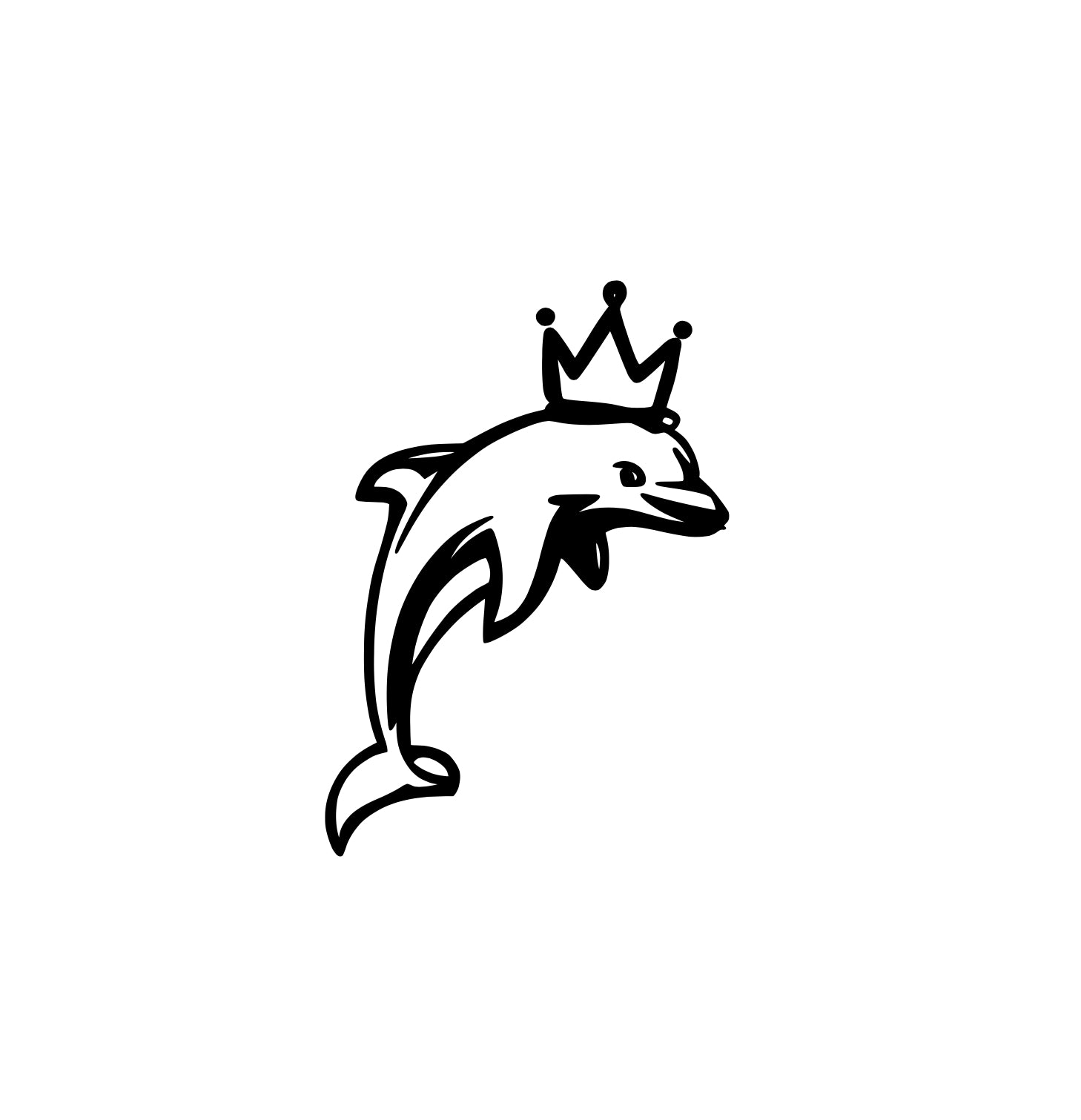 YOUNG DOLPH DOLPHIN DECAL image 0