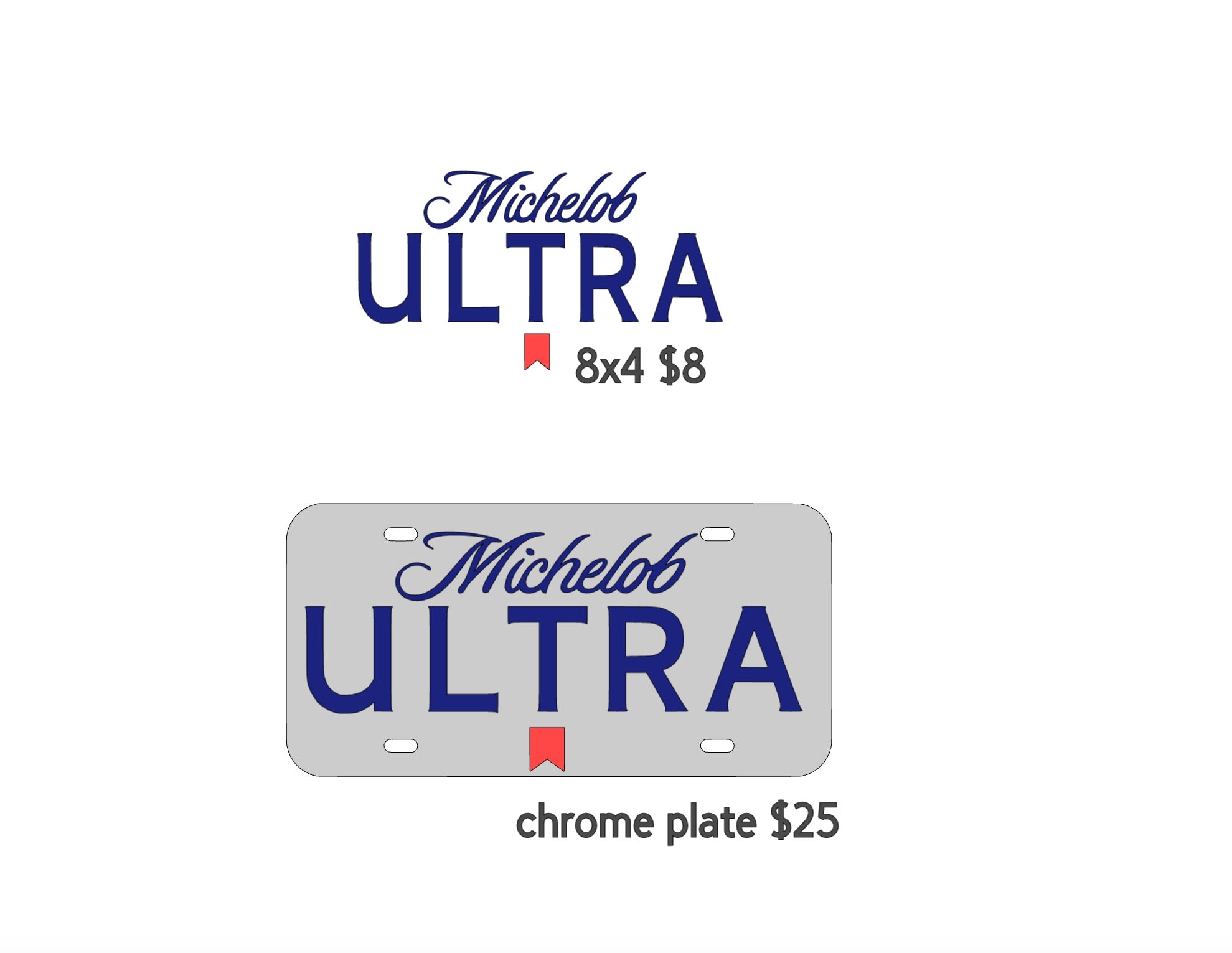 oscar (mich plate and decal)  image 0
