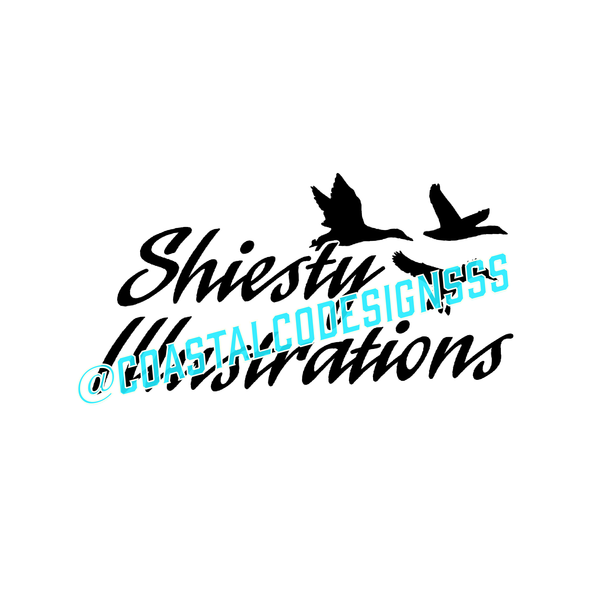  SHIESTY ILLUSTRATIONS DUCK DECAL 2 image 0