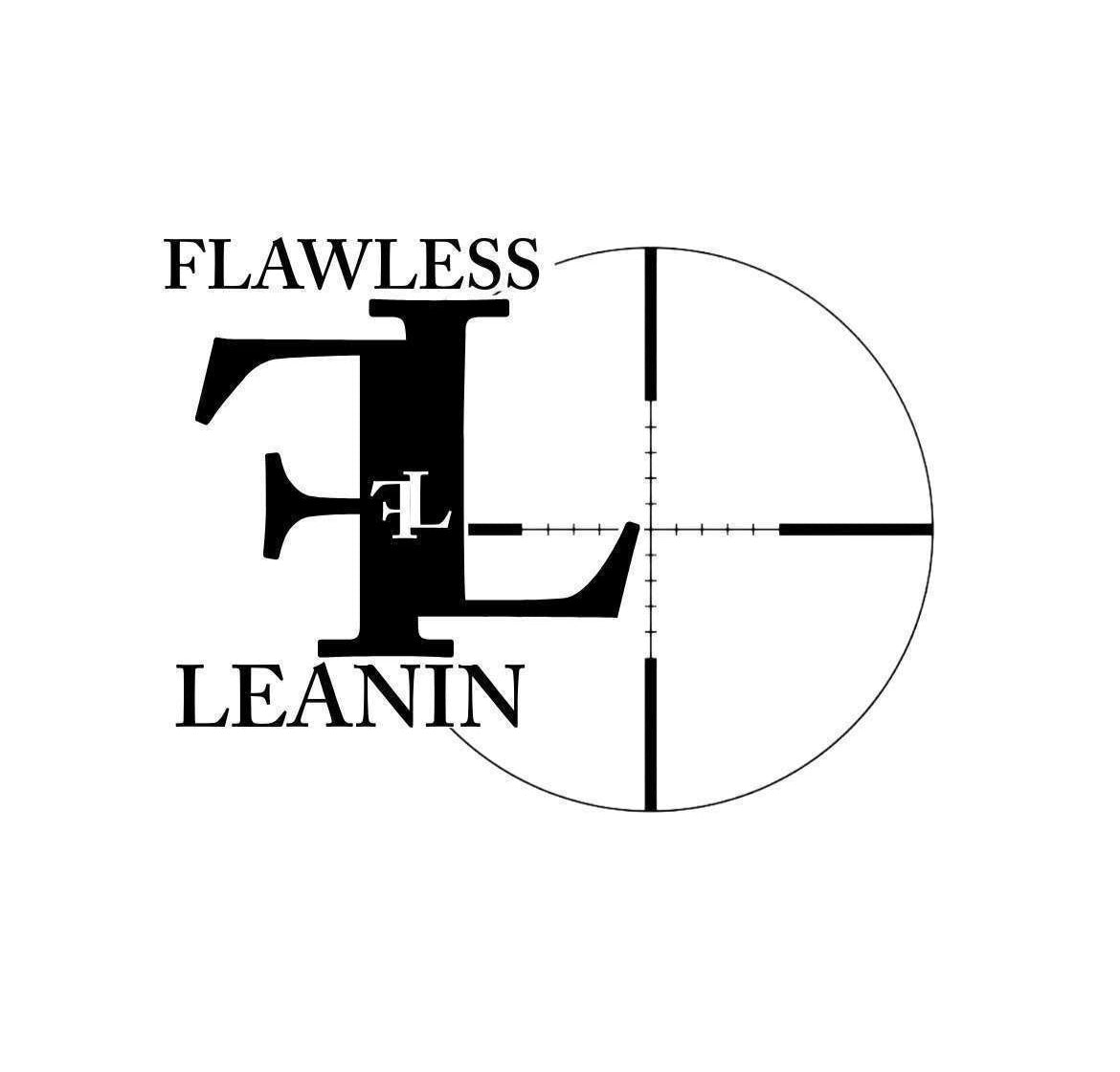 FLAWLESS LEANIN LOGO DECAL image 0