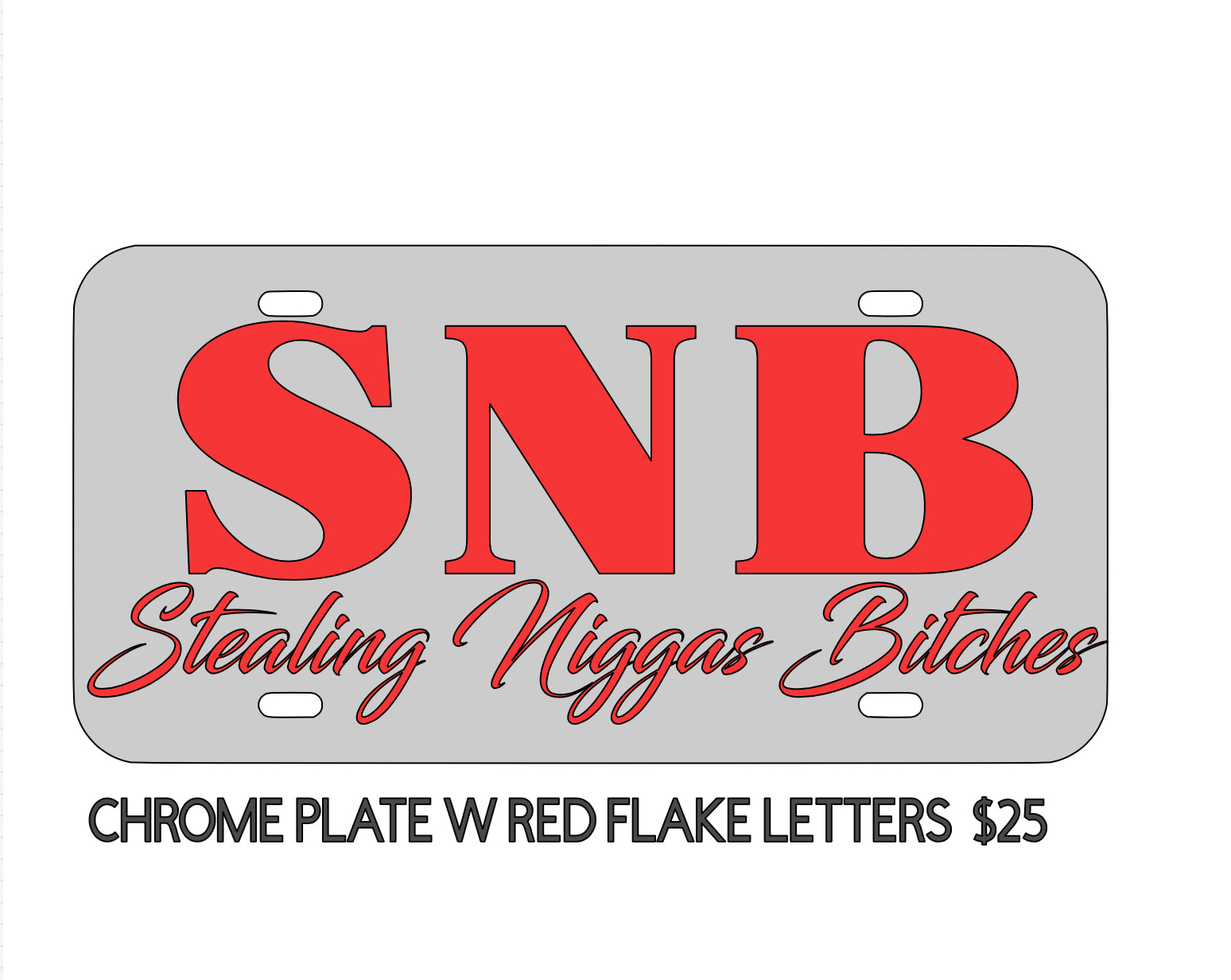 JJ CUSTOM PLATE image 0