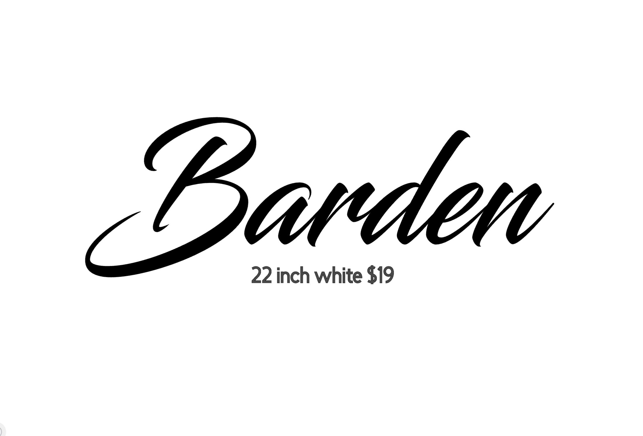 barden custom  image 0