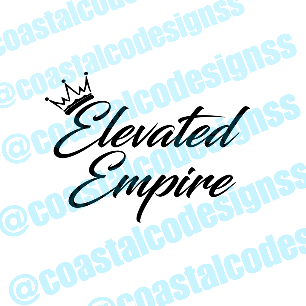ELEVATED EMPIRE  DECAL image 0