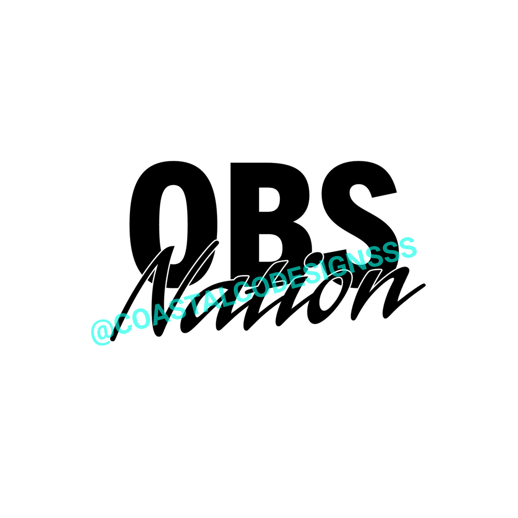 OBS NATION DECAL 3 image 0
