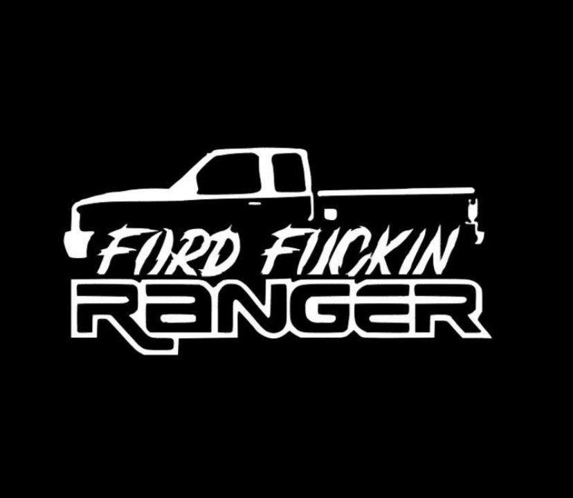 Ford F****n Ranger Decal image 0