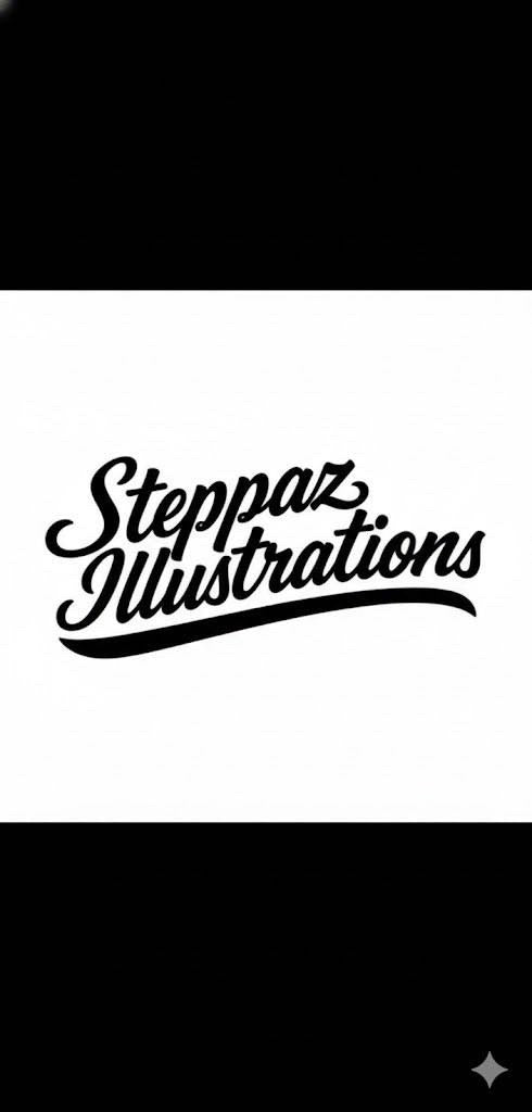 STEPPAZ ILLUSTRATIONS SCRIPT DECAL