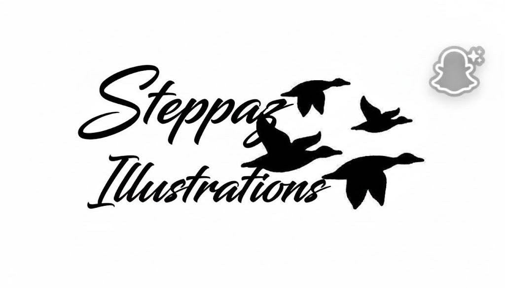 STEPPAZ ILLUSTRATIONS DUCKS DECAL