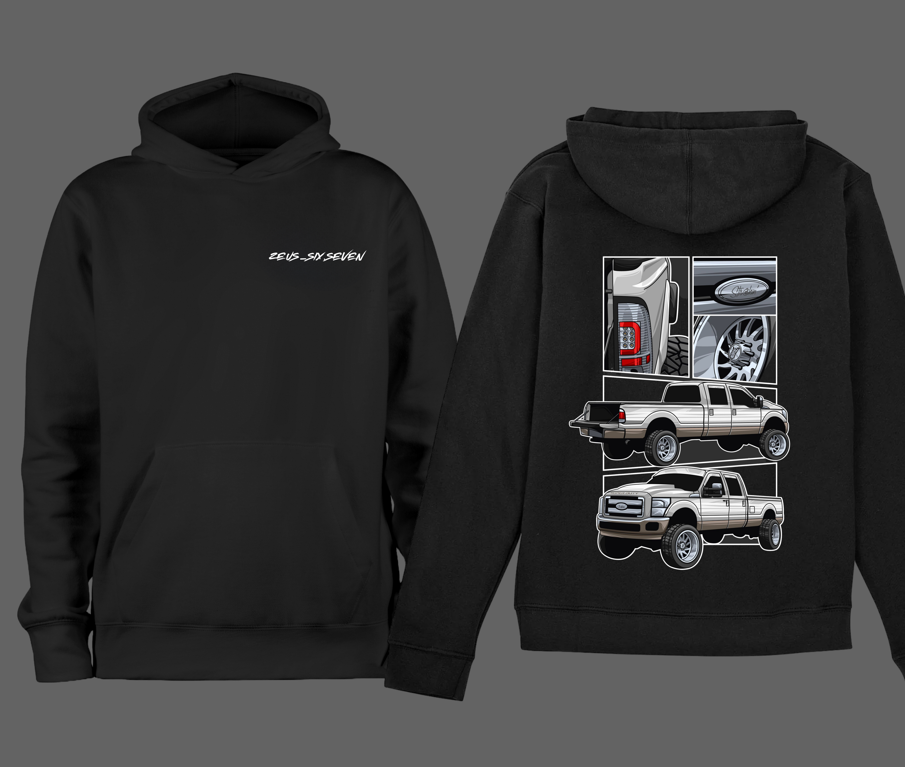 ZEUS _SIX.SEVEN HOODIE