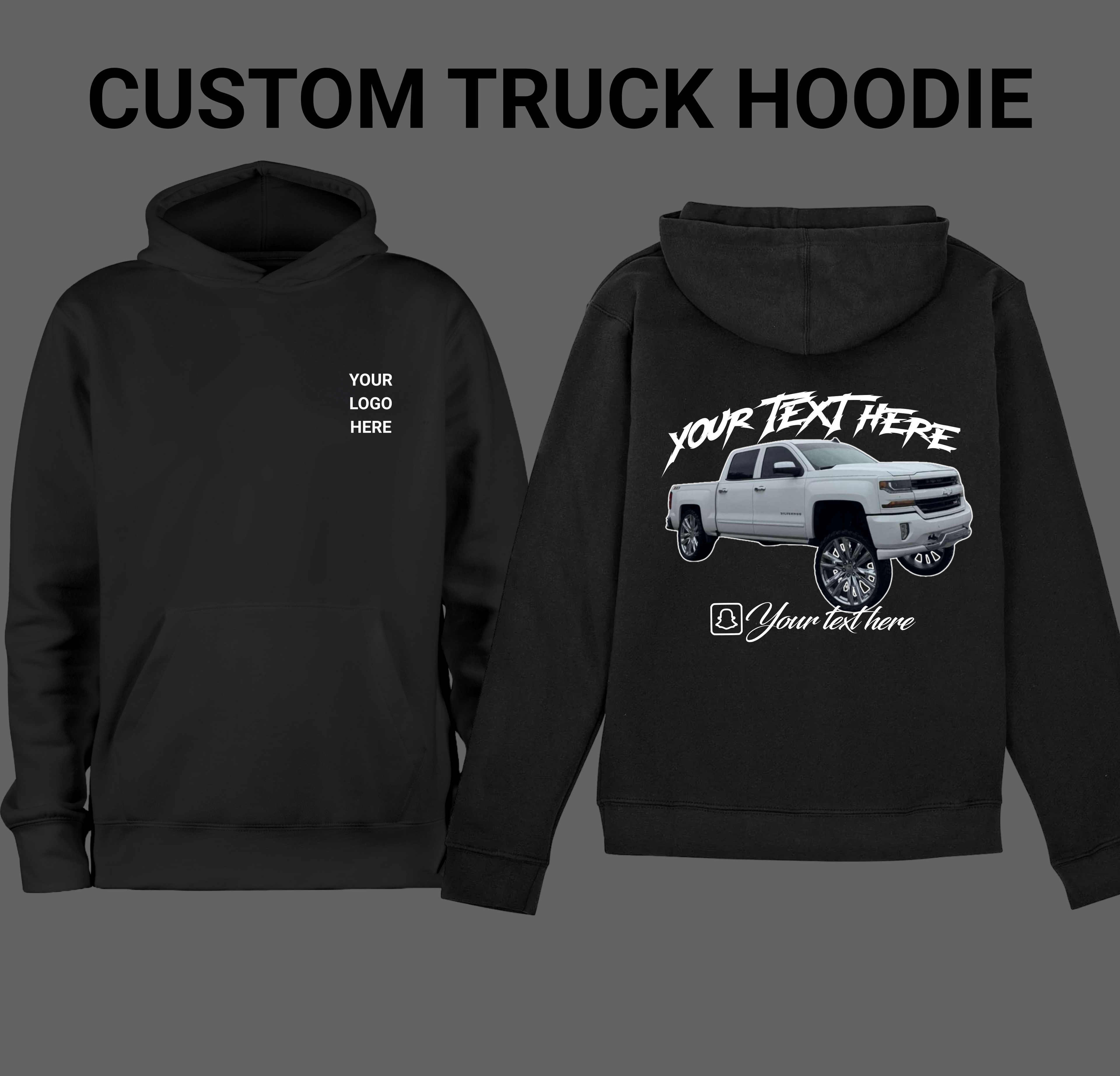 Custom Truck Hoodie