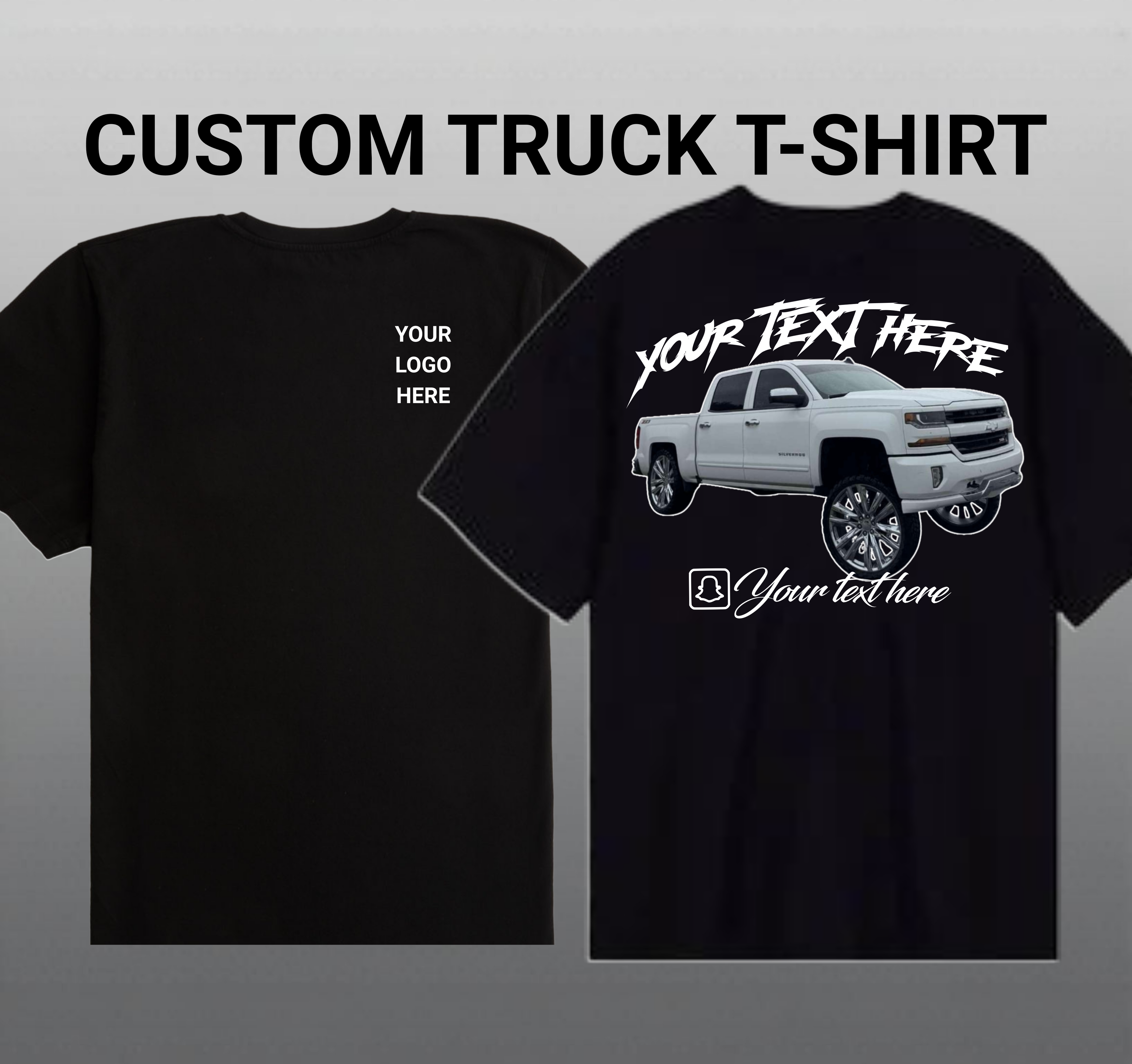 Custom Truck T-Shirt