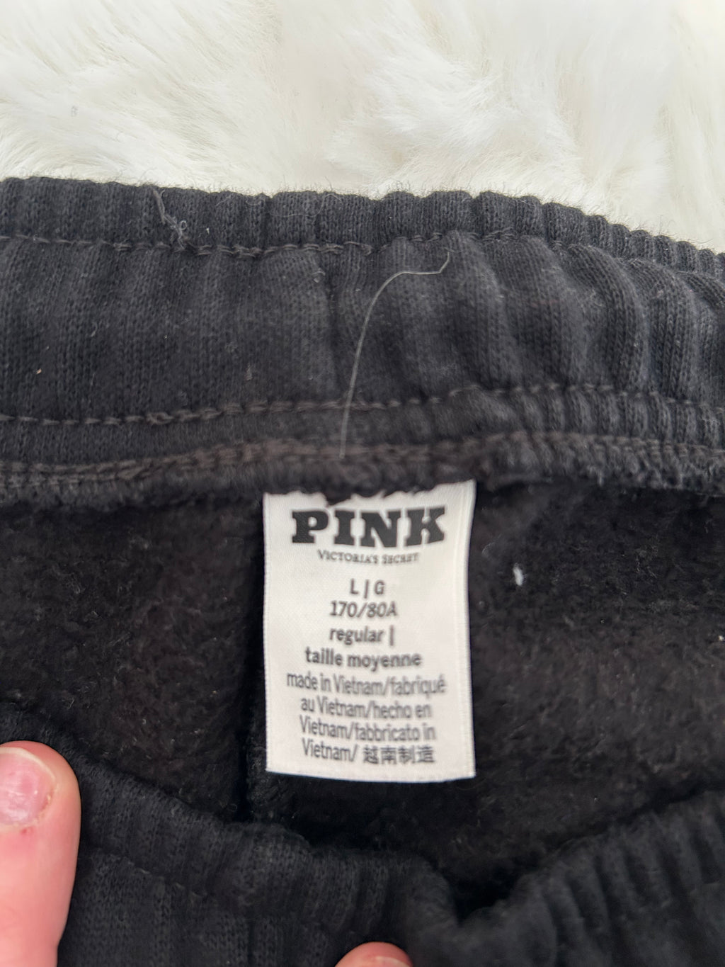 PINK joggers size L
