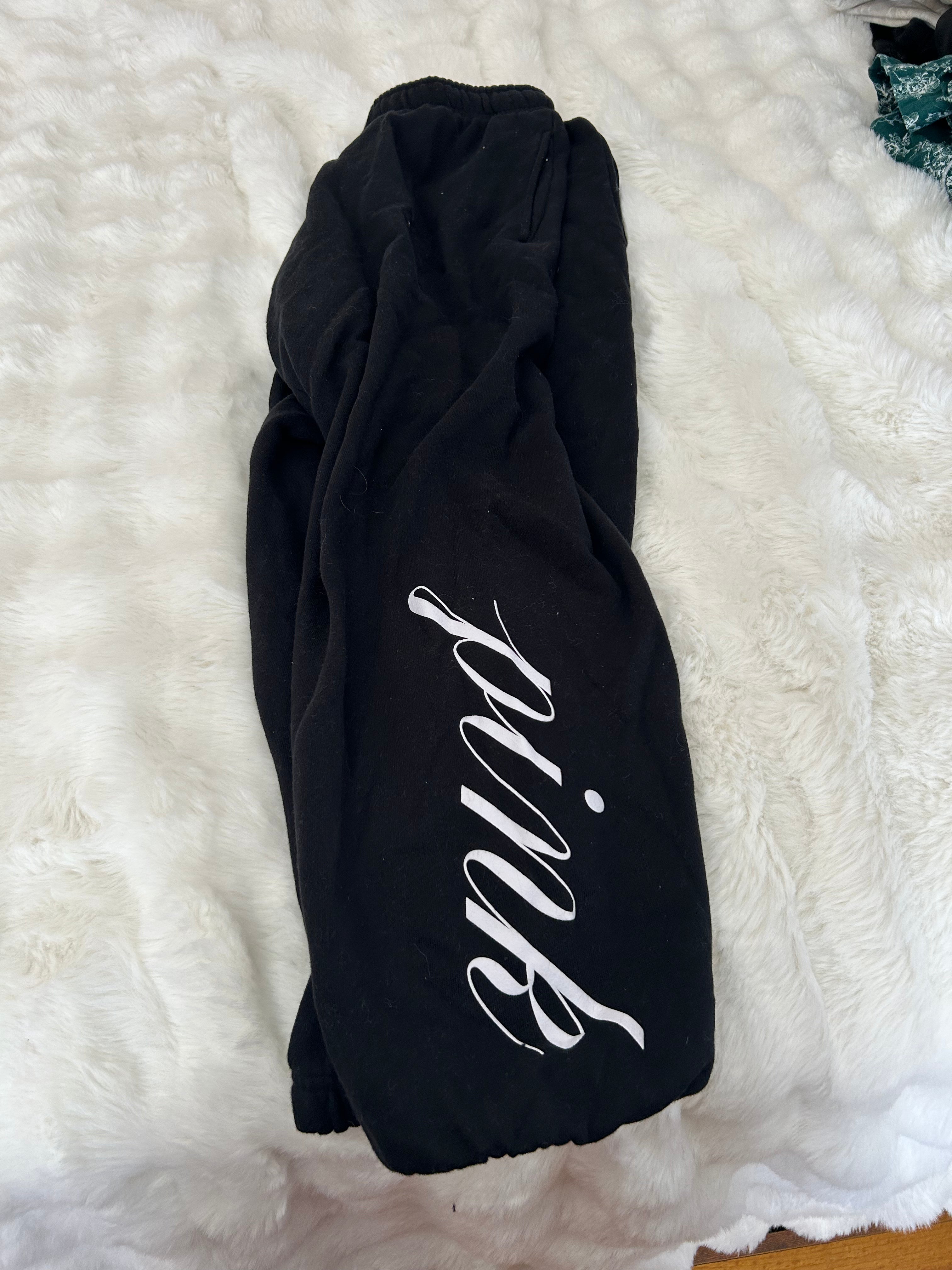 PINK joggers size L