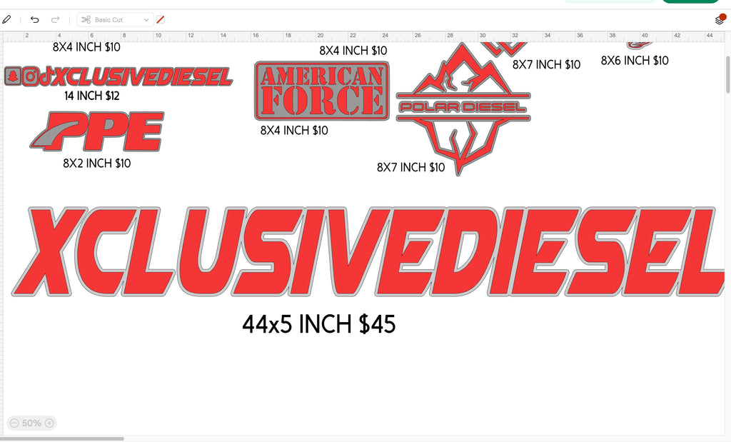 XCLUSIVEDIESEL customs