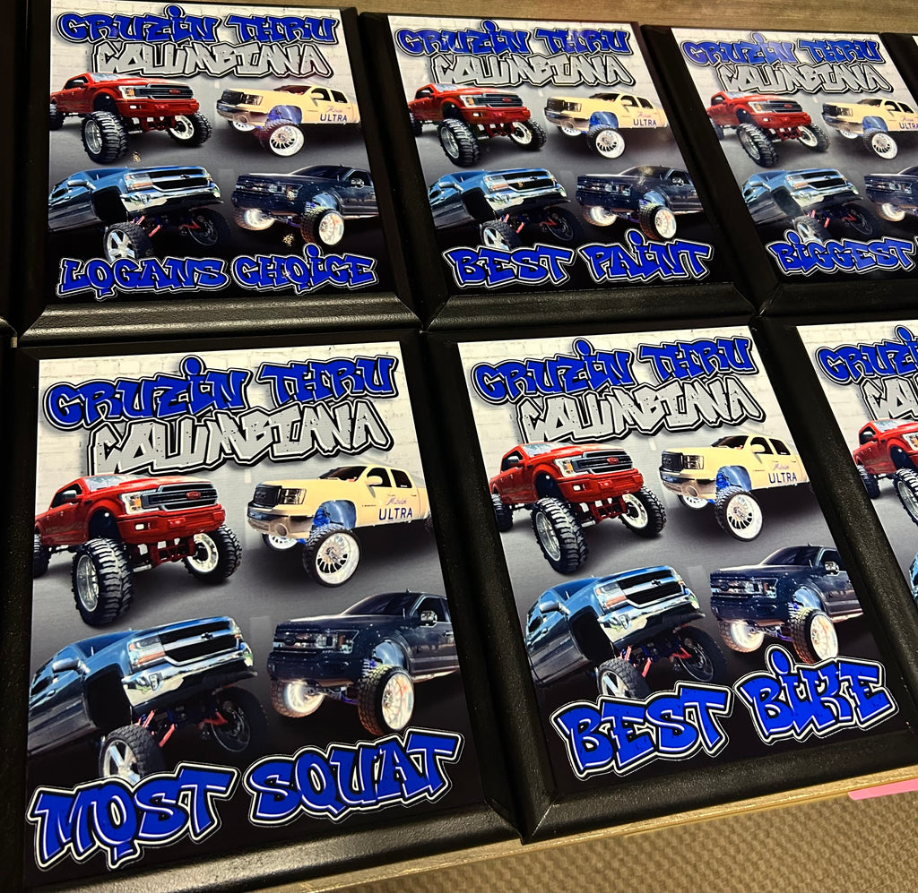 Custom Plaques (8x10 inches, Wood)