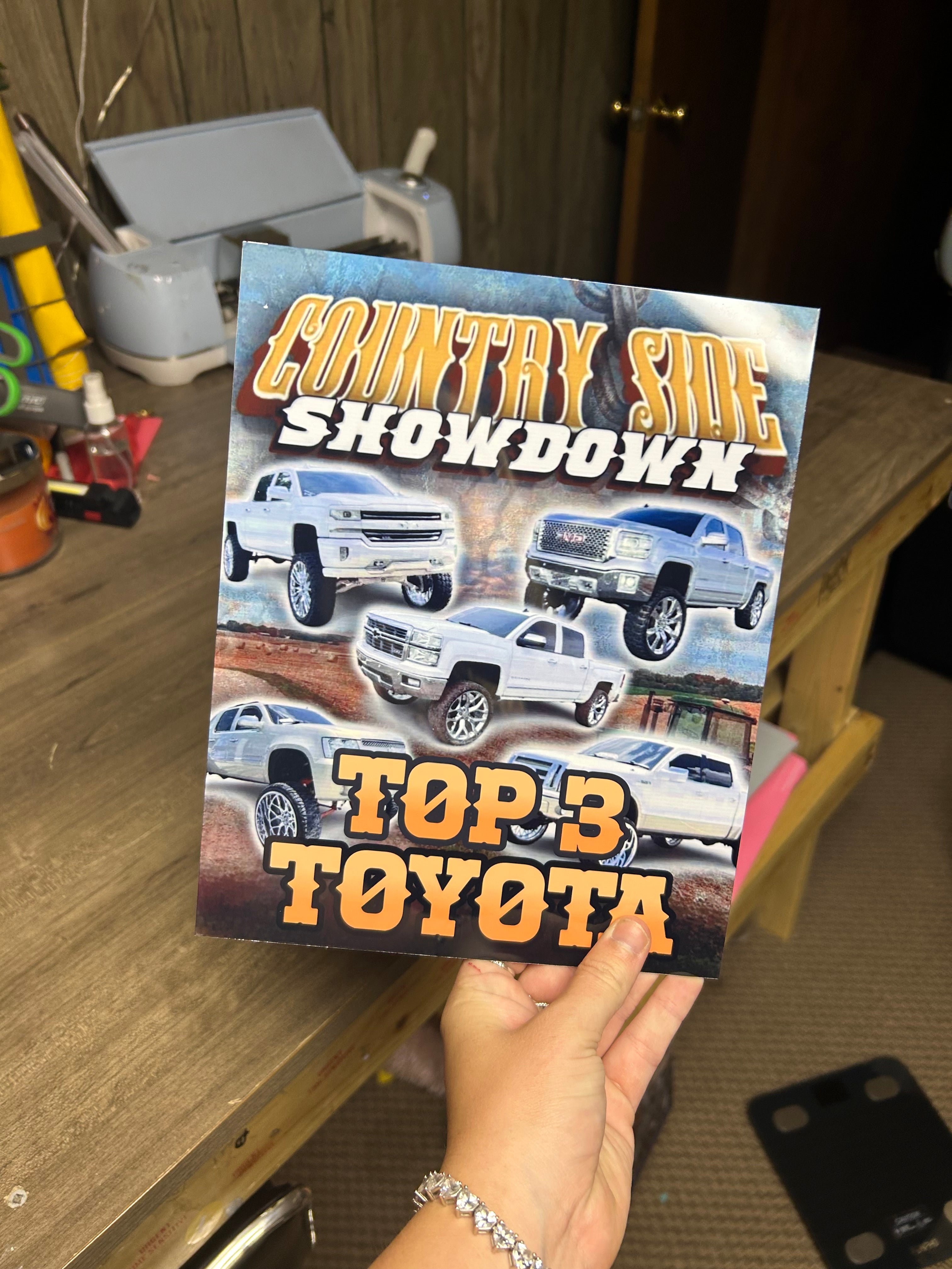 Custom Metal Awards (8x10 inches)