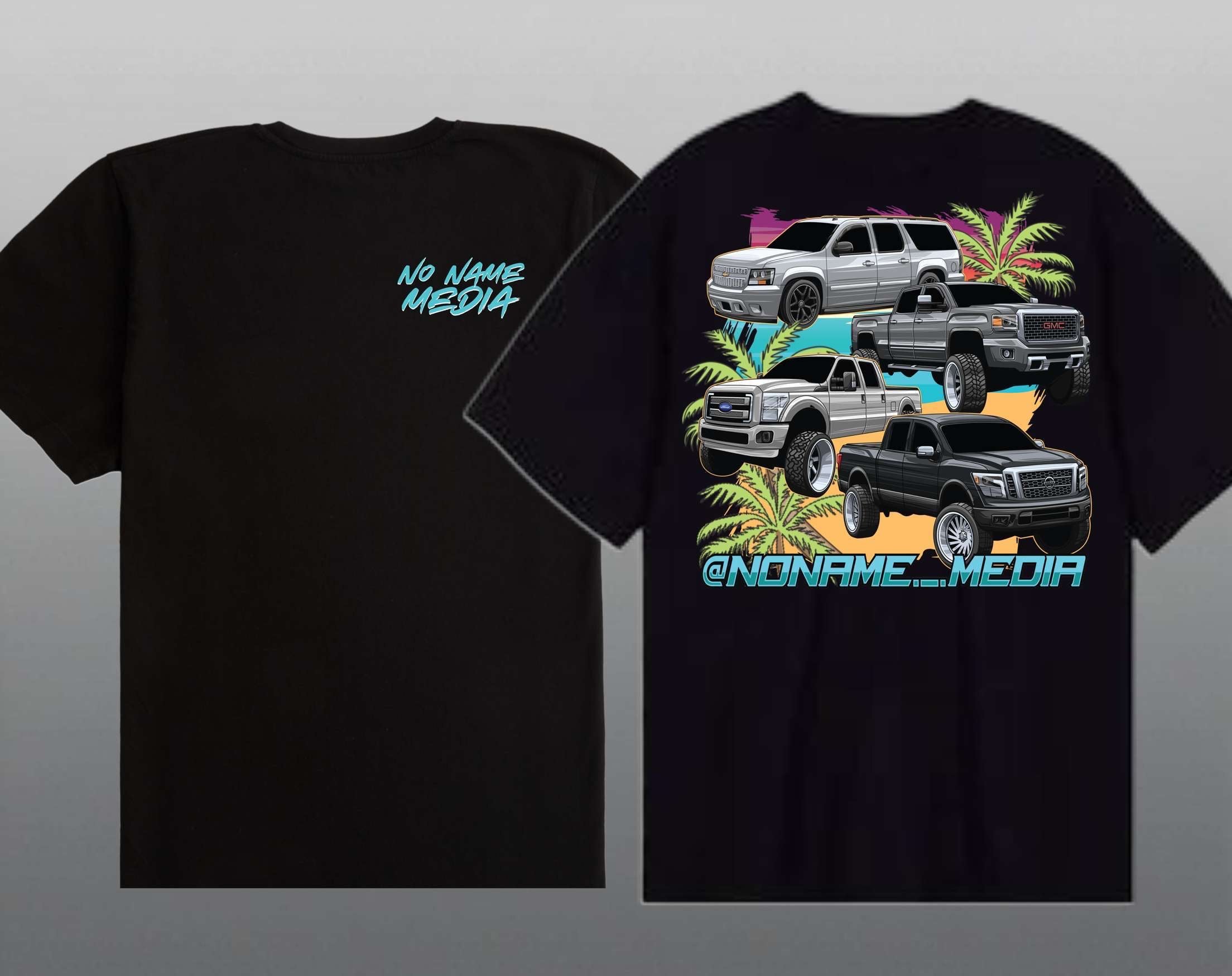 NoNameMedia T-Shirt Beach Design