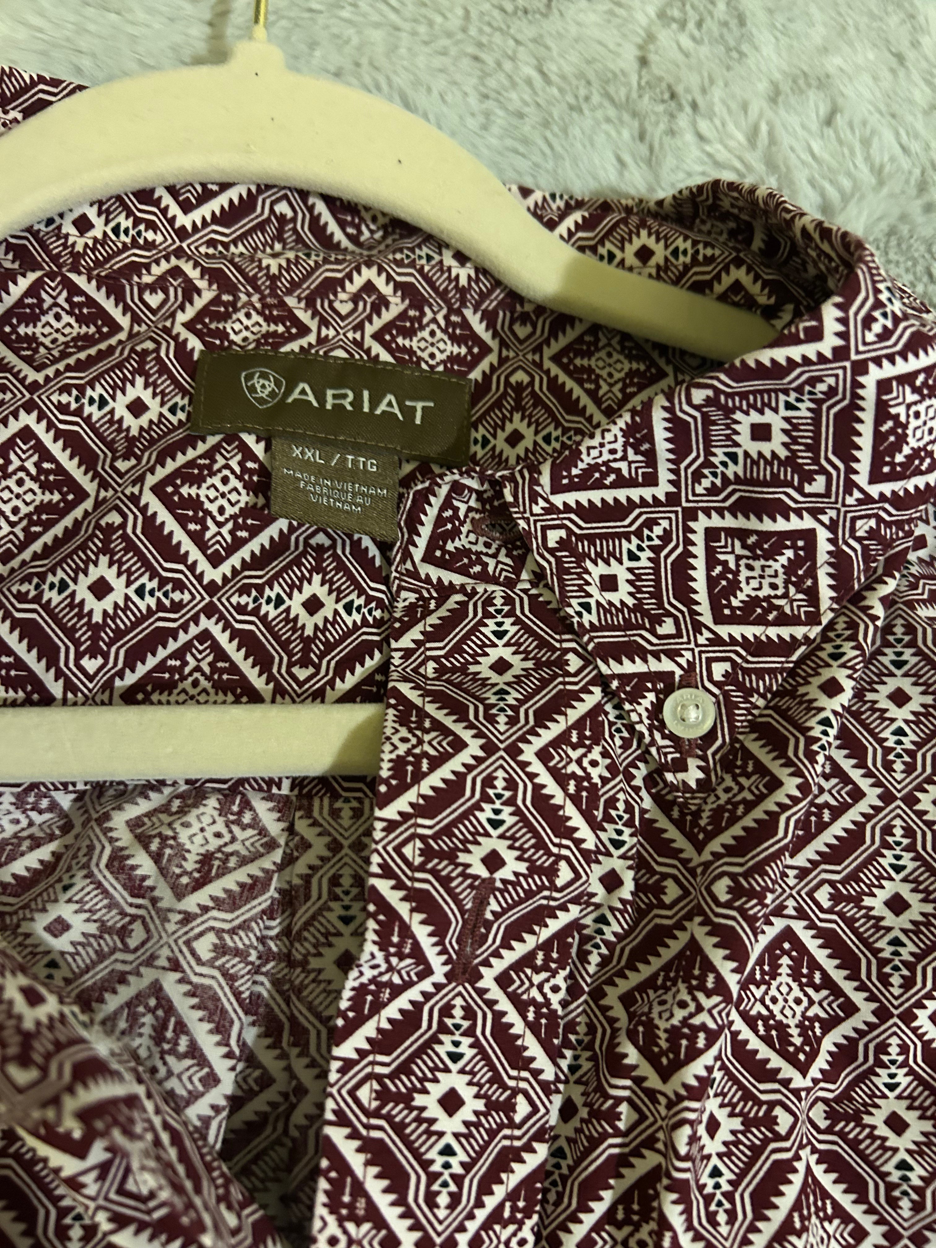 ARIAT® LONG SLEEVE BUTTON-DOWN 2XL