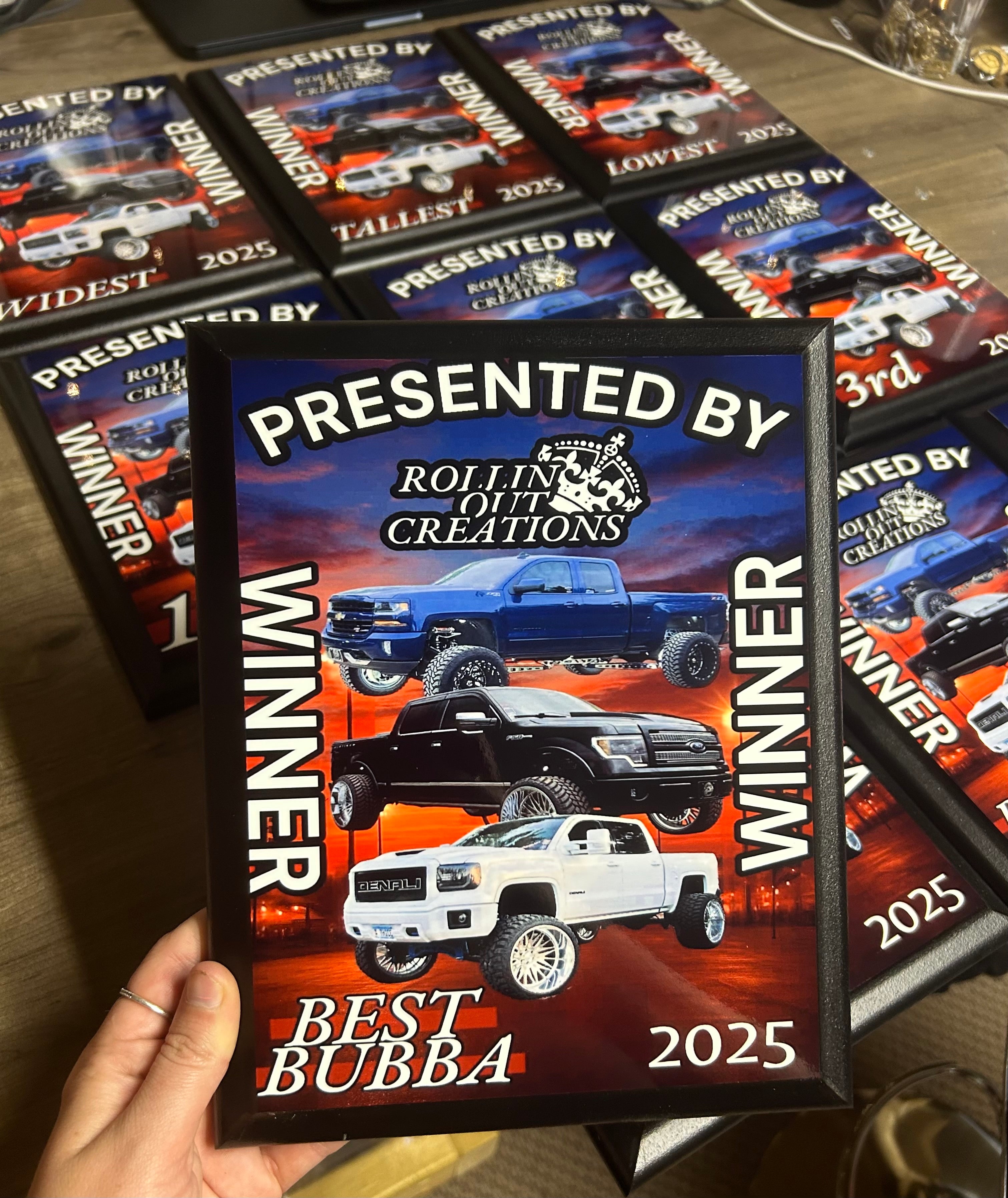 Custom Plaques (8x10 inches, Wood)