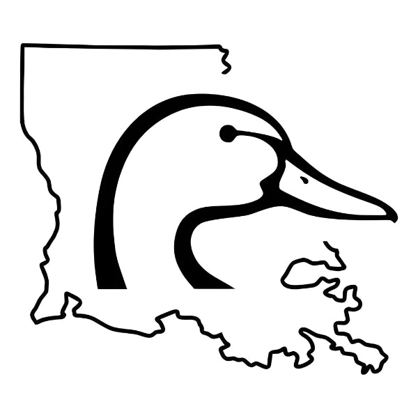Louisiana Ducks Unlimited Logo Decal