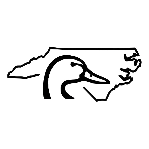 North Carolina Ducks Unlimited Decal