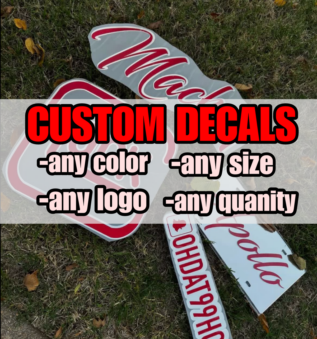 CUSTOM DECALS – Coastal Co. Designs