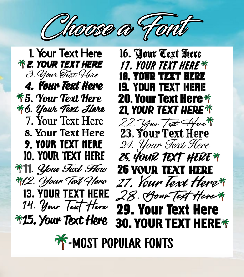 Create A Plate CUSTOM LICENSE PLATE – Coastal Co. Designs