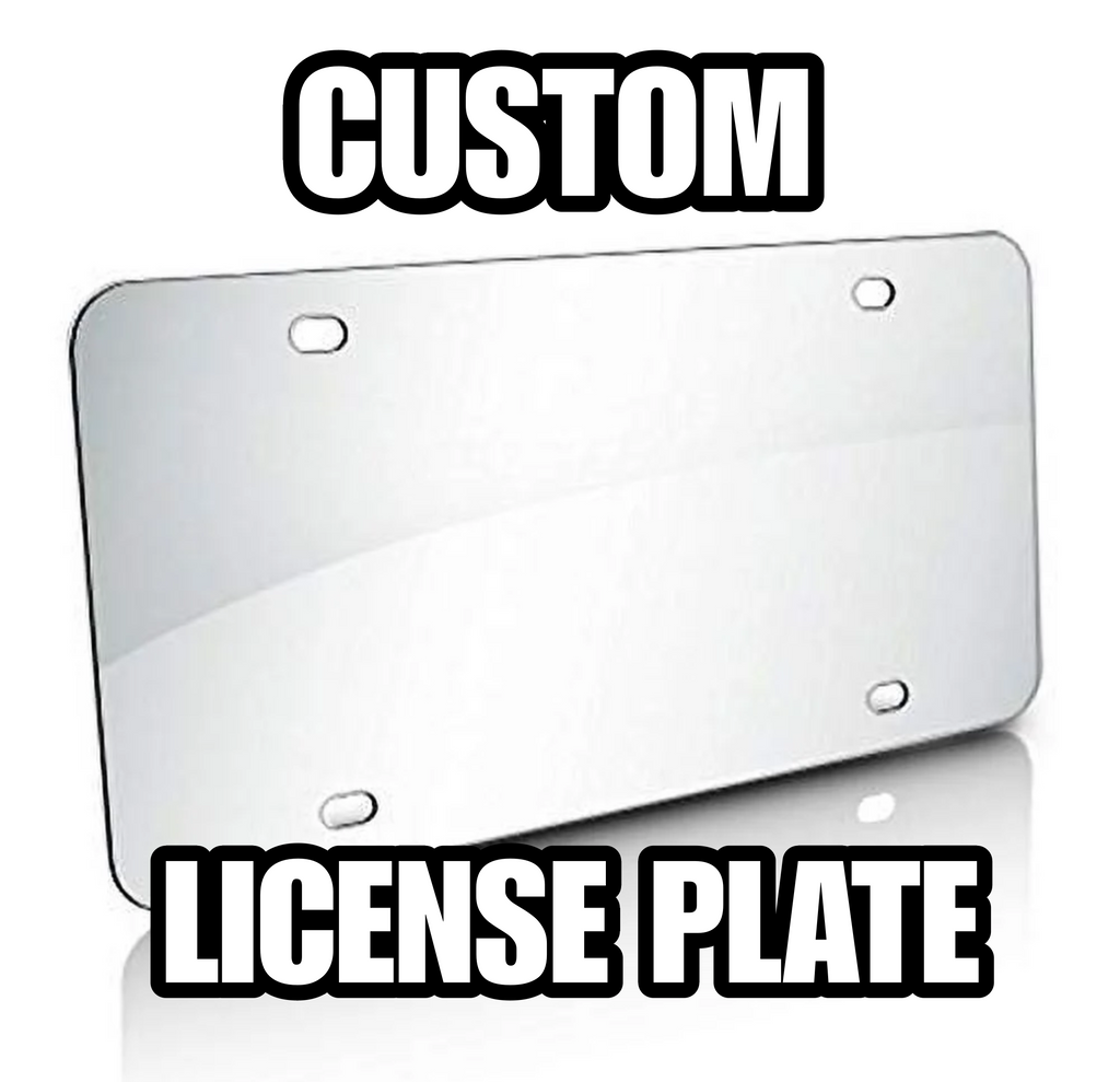 CUSTOM LICENSE PLATE