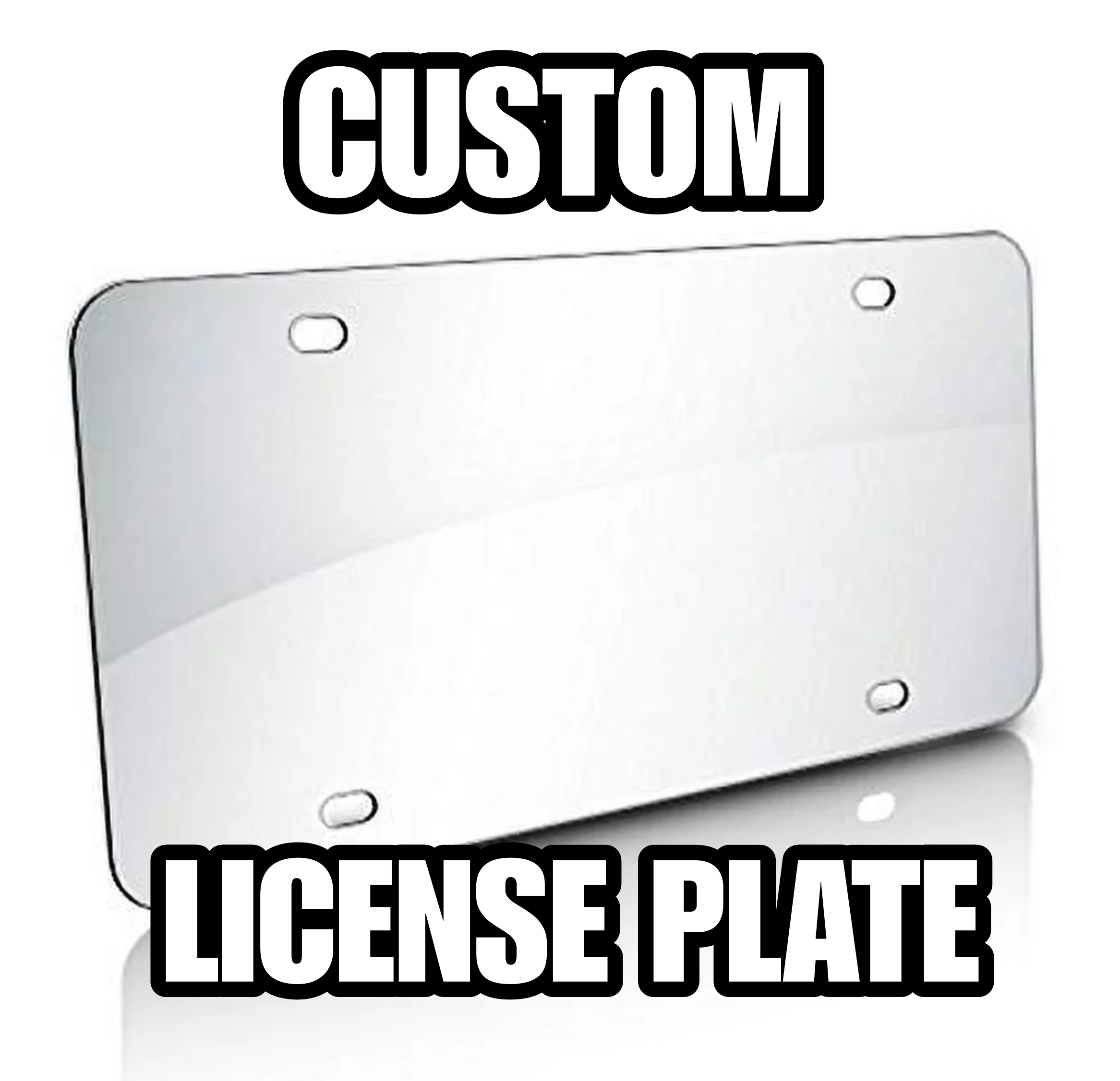 CUSTOM LICENSE PLATE