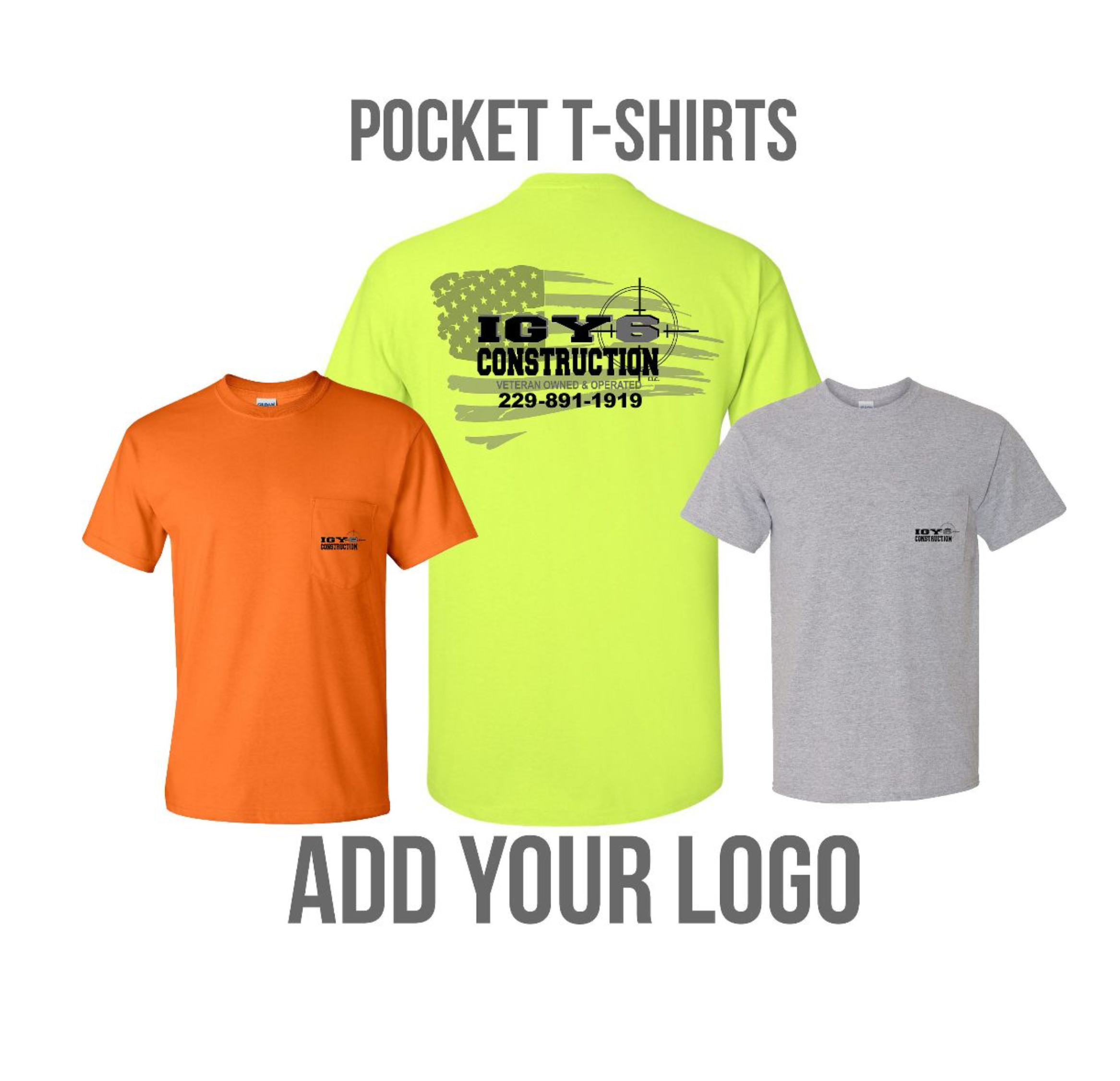 CUSTOM POCKET T-SHIRT
